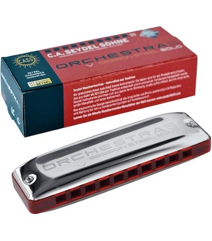 Amazon.co.jp: Seydel サイドル ハーモニカ ブルース 10穴 1847 NOBLE